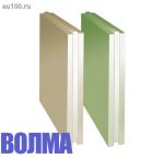 Просмотр фото... ПГП (Пазогребневая Плита) (ВОЛМА) полнотелый обычный 667х500х100мм